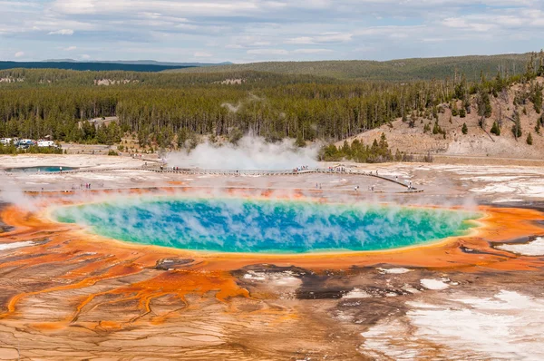 Grand Prismatic Spring — Stock Photo, Image