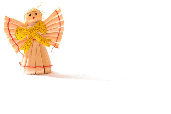 Straw angel — Stock Photo, Image