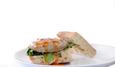 ton balıklı hamburger