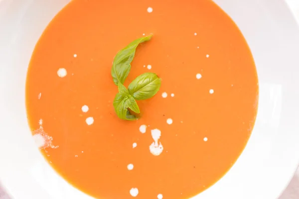 Tomato soup — Stock Photo, Image