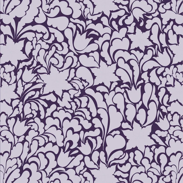 Fond vectoriel avec motifs floraux — Image vectorielle