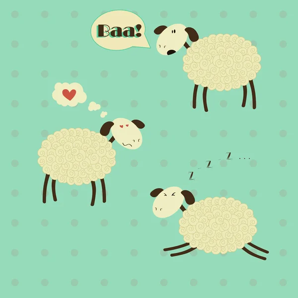 羊 — ストックベクタ