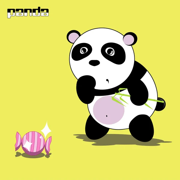 Panda — Wektor stockowy