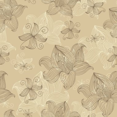 çiçek desenle soyut doğası.