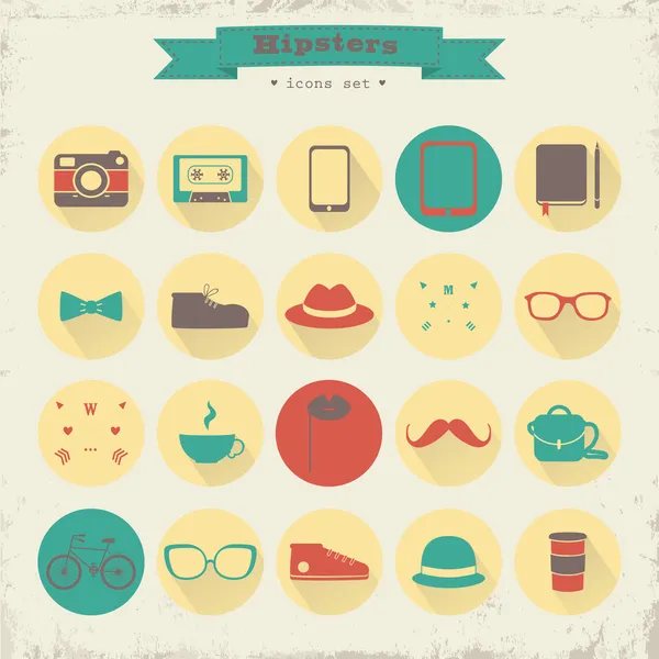 Hipster retro vintage element Stockvektor