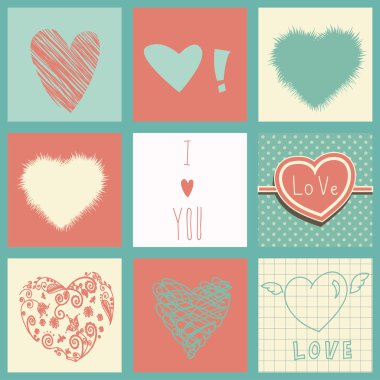 Sevgililer günü için kalp