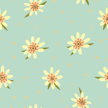 Kusursuz çiçek deseni