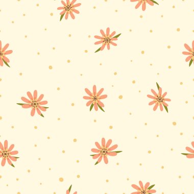 Kusursuz çiçek deseni