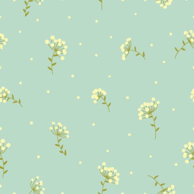 Kusursuz çiçek deseni