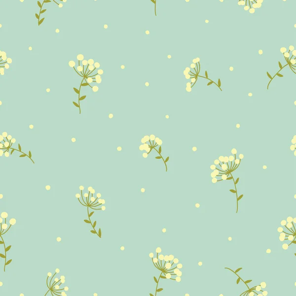 Seamless floral pattern — Stock Vector