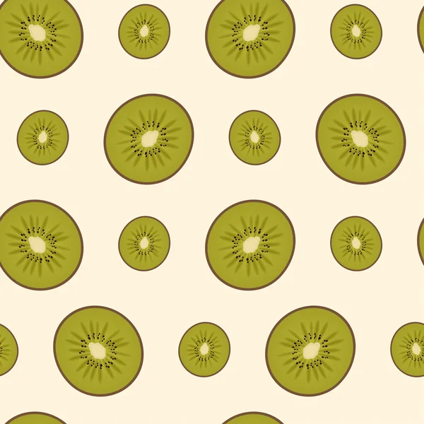 Kiwi en rodajas — Archivo Imágenes Vectoriales