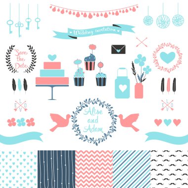 Düğün tasarımı için ayarla