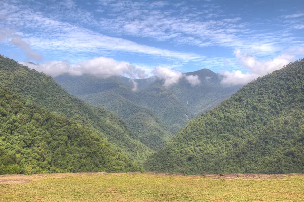 tayrona Milli Parkı ciudad perdida görülen vadide ana te