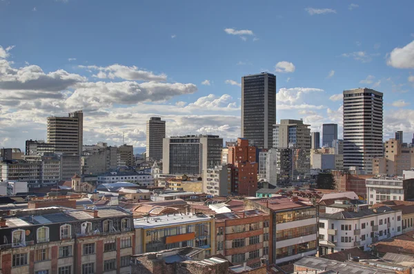 Skyline de Bogotá Candelaria — Foto de Stock