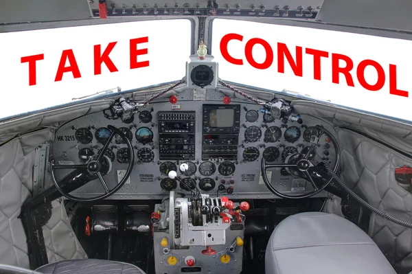 DC3 kokpit iç yatay