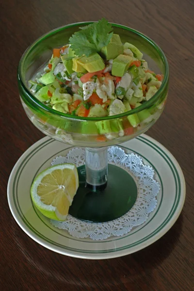 Meksika tarzı ceviche