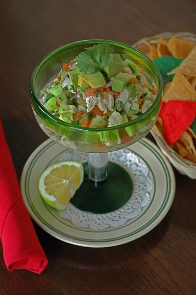 Meksika tarzı ceviche