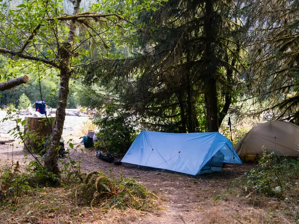 Camping in the Backcountry — Stock Photo, Image