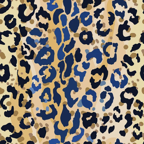 144_leoparad pattern on the skin of a leoparad in the form of black, brown, blue spots on a yellow background