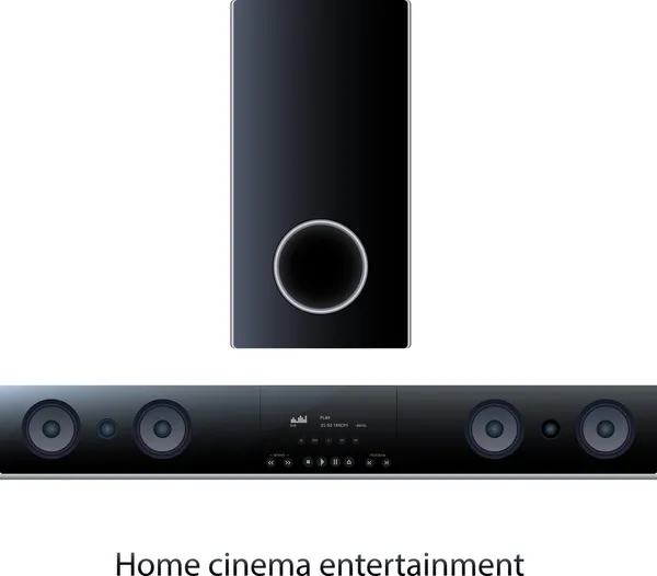 subwoofer ile SoundBar paneli