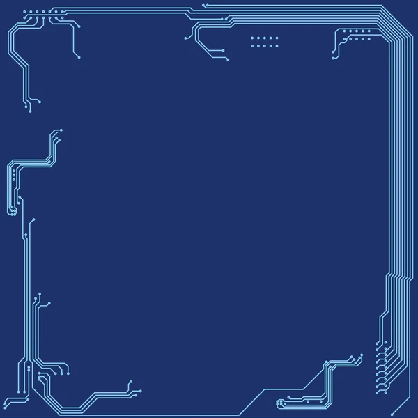 Microchip háttér — Stock Vector