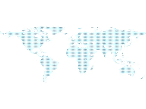 Mapa mundial — Vector de stock