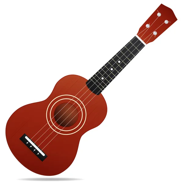 Guitare acoustique — Image vectorielle