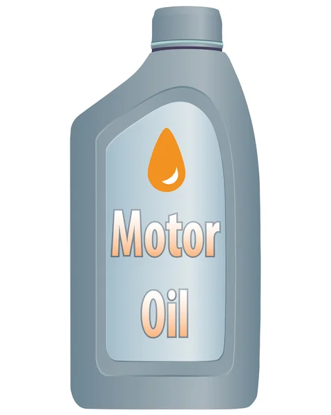 Motorolie fles — Stockvector