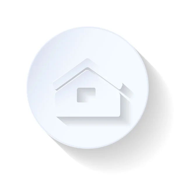 Home Apartamento Icono — Vector de stock