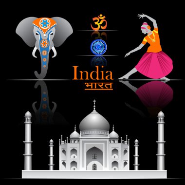 Hindistan vektör set