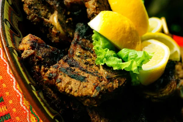 Grilled BBQ Pork. — Stock Photo, Image