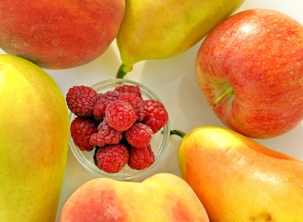 Zomer fruit assortmet — Stockfoto