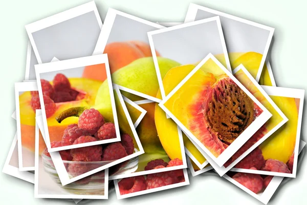 Zomer fruit assortmet — Stockfoto