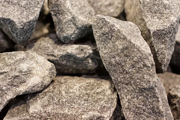 Natural stone for sauna — Stock Photo, Image