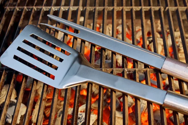 Utensili per barbecue XXXL — Foto Stock