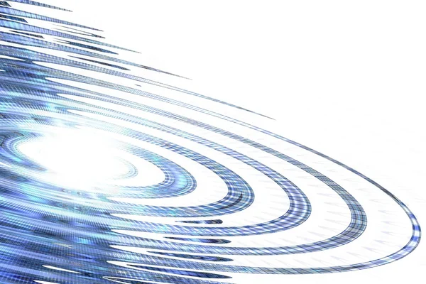 Сині хвилі діагональне цифрове мистецтво фон — стокове фото