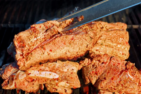 Maso pečené na grilu — Stock fotografie