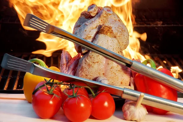 Summer Picnic Barbeque — Stock Photo, Image