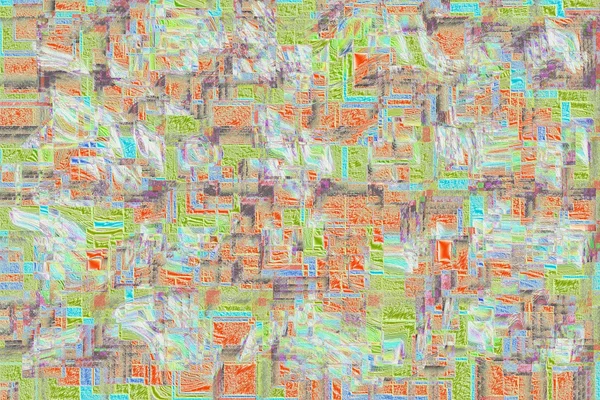 Patchwork mosaico abstracto patrón de fondo —  Fotos de Stock