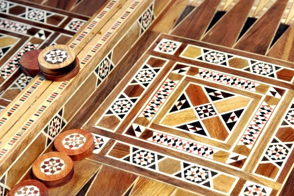 Tablero de juego de backgammon, XXXL —  Fotos de Stock