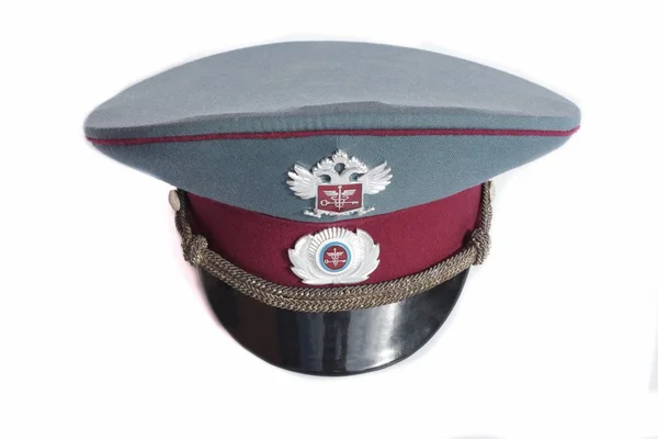 Uniform cap of the Russian tax service — Stock Photo, Image
