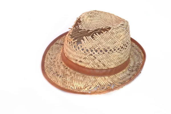 Chapéu de palha vazado — Fotografia de Stock