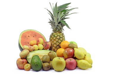 renkli taze meyve natürmort