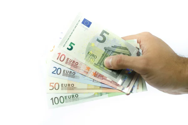 Geld anbieten — Stockfoto