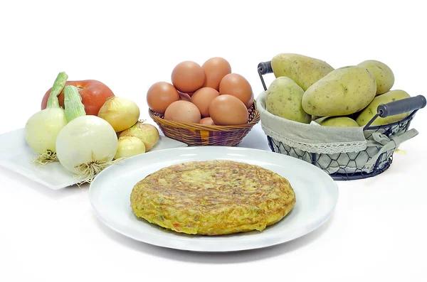 İspanyol tortilla natürmort