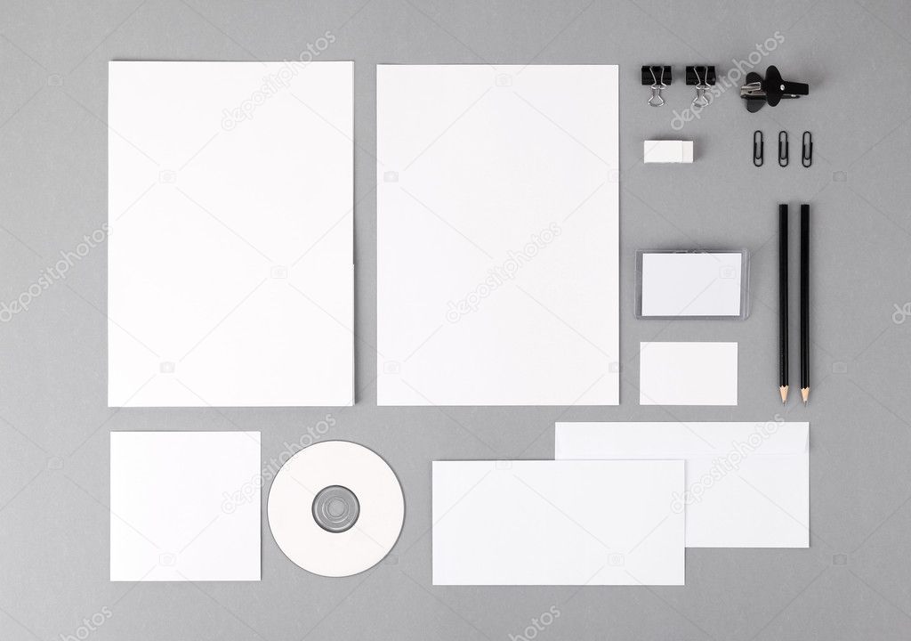 Photo. Template for branding identity. For graphic designers presentations and portfolios.