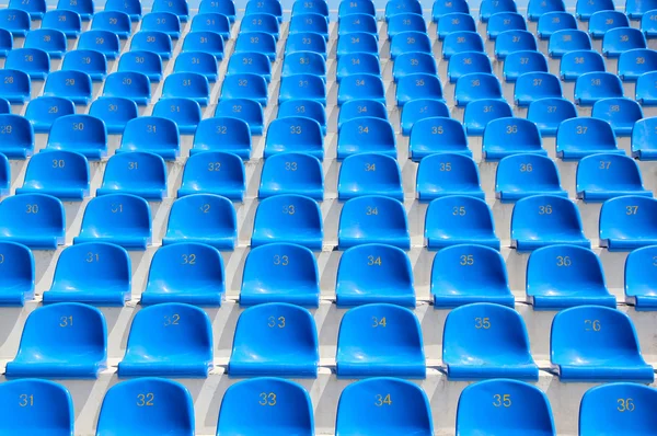 Zitplaatsen in een stadion — Stockfoto