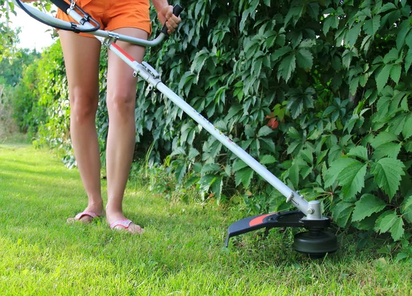 Mowing the Grass — Stock Photo, Image