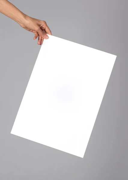 Blank poster — Stock Photo, Image