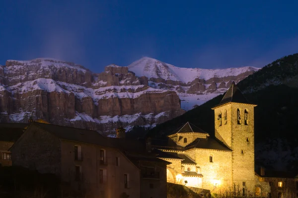 Torla de noche. Ordesa, Huesca.